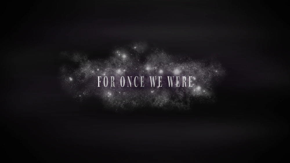 For Once We Were