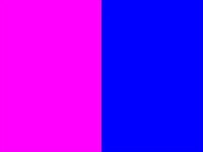 Pink and Blue