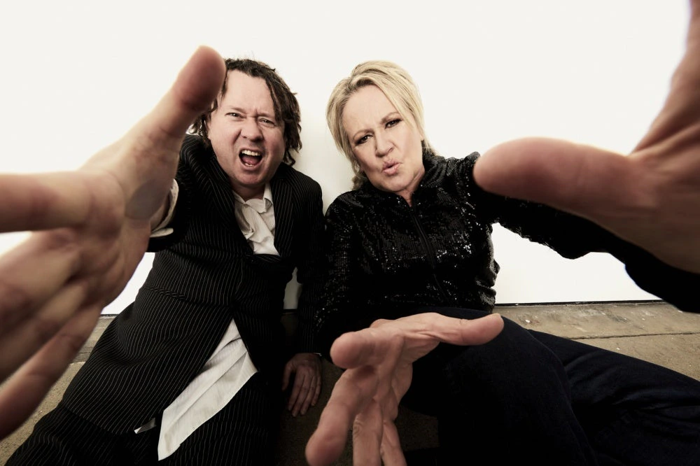 Linda Janssen and Ross Tafari