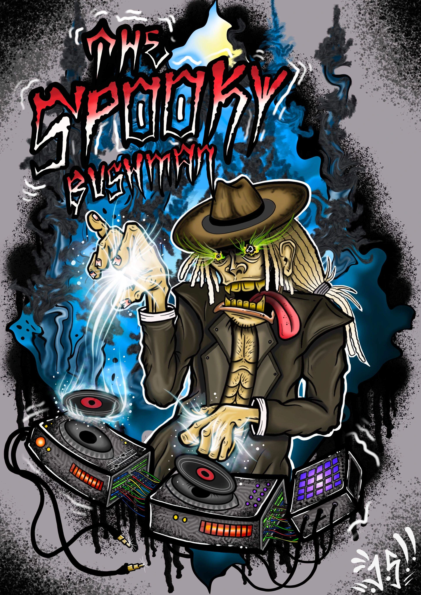 The spooky bushman