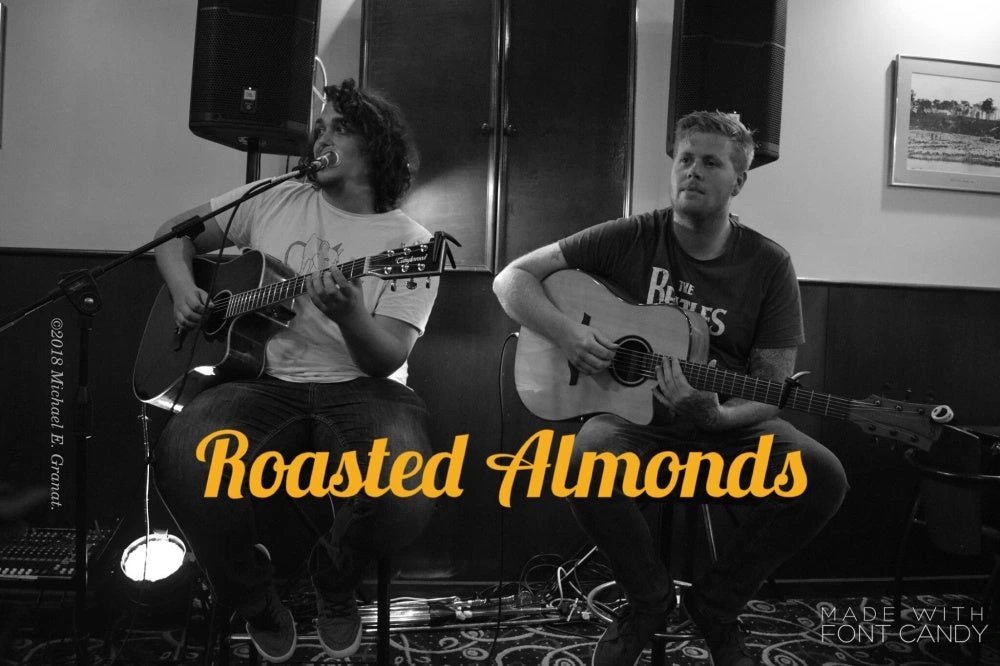 Roasted almonds
