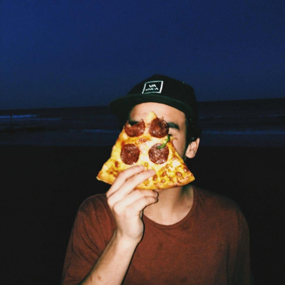 pizza/face