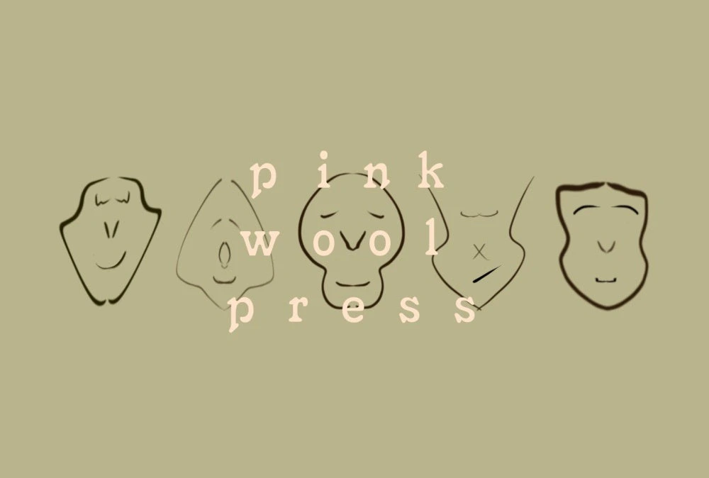 pink wool press