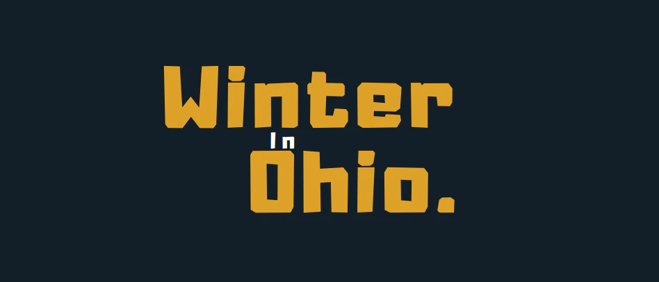 Winter In Ohio