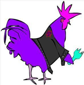 Purple Cock