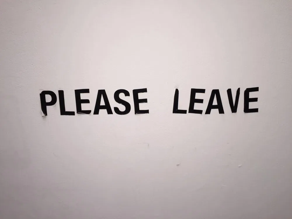 Please Leave
