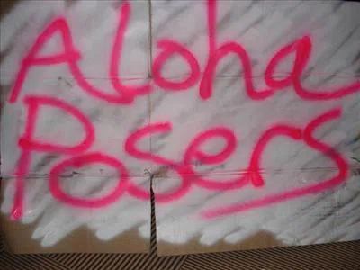 Aloha Posers!