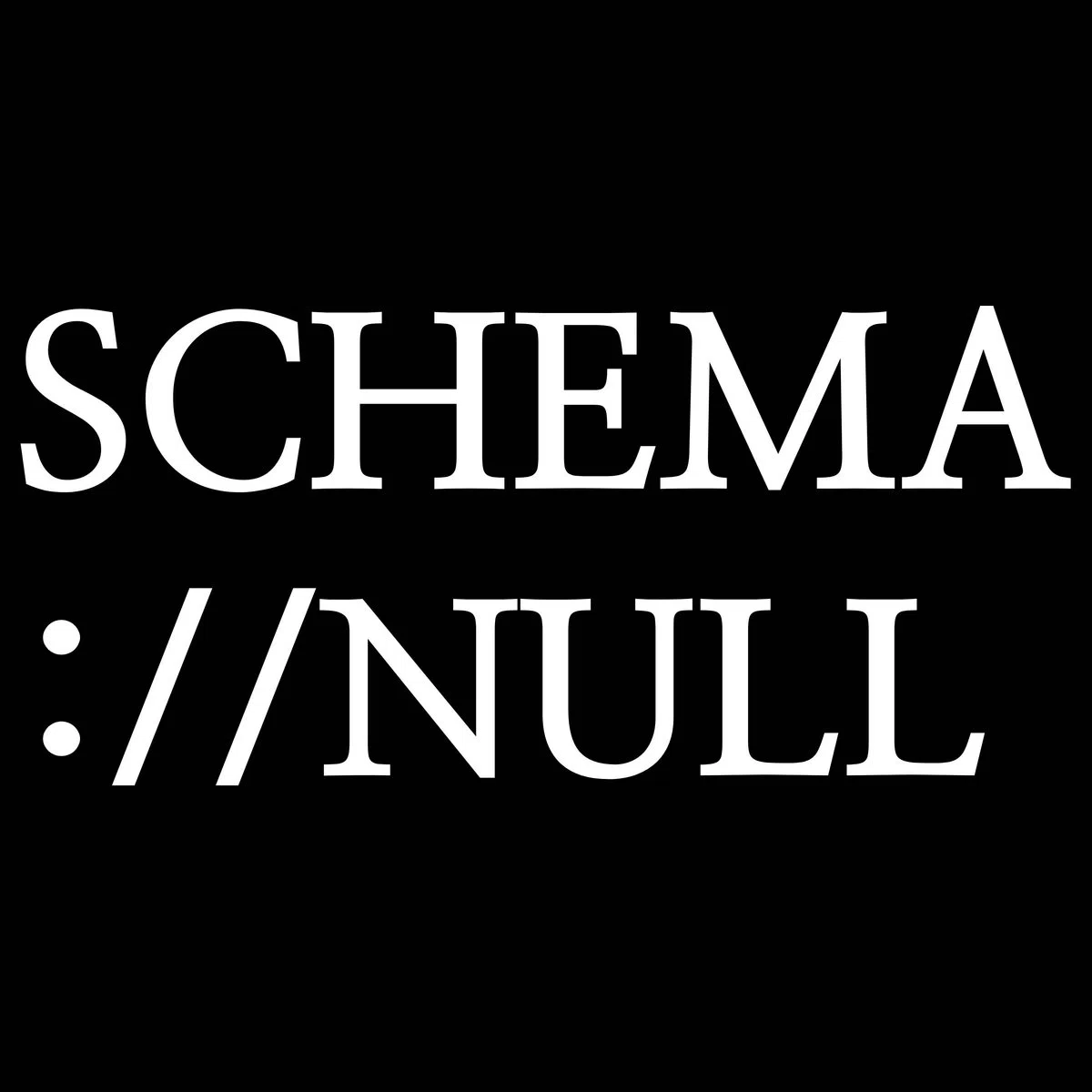 SCHEMA://NULL